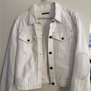 Citizens Of Humanity White Denim Jacket